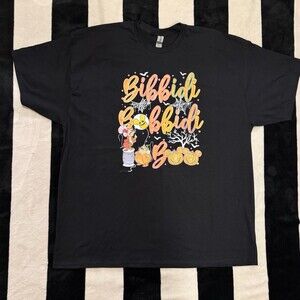Disney Halloween T-shirt - 2XL -Bibbidi Bobbidi Boo Mickey Pumpkin -Cotton